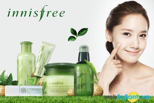 Top 6 mỹ phẩm được ưa chuộng nhất của Innisfree tại Việt Nam