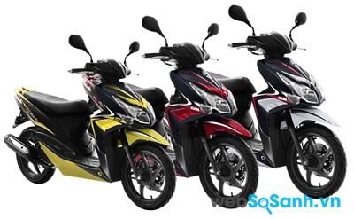 Top 6 xe máy tay ga giá rẻ dưới 30 triệu tốt nhất năm 2016