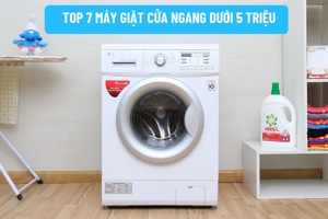 TOP 7 máy giặt cửa ngang giá rẻ chỉ 5 triệu đồng, đáng mua cho gia đình năm 2025