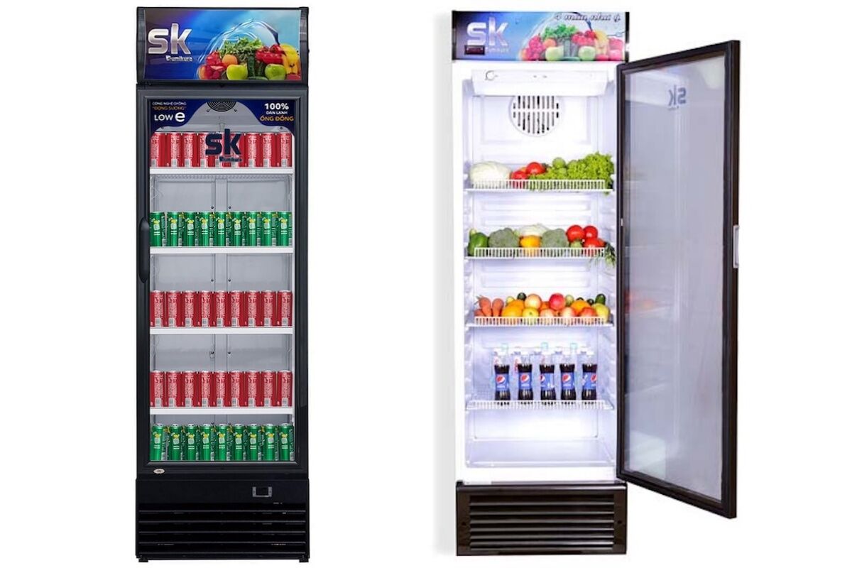Top 8 ưu điểm nổi bật của tủ mát Sumikura 1 cánh 450 lít SKSC-450