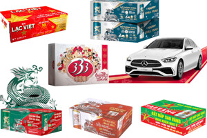 Top 9 loại bia ngon có trúng thưởng cho dịp Tết 2024