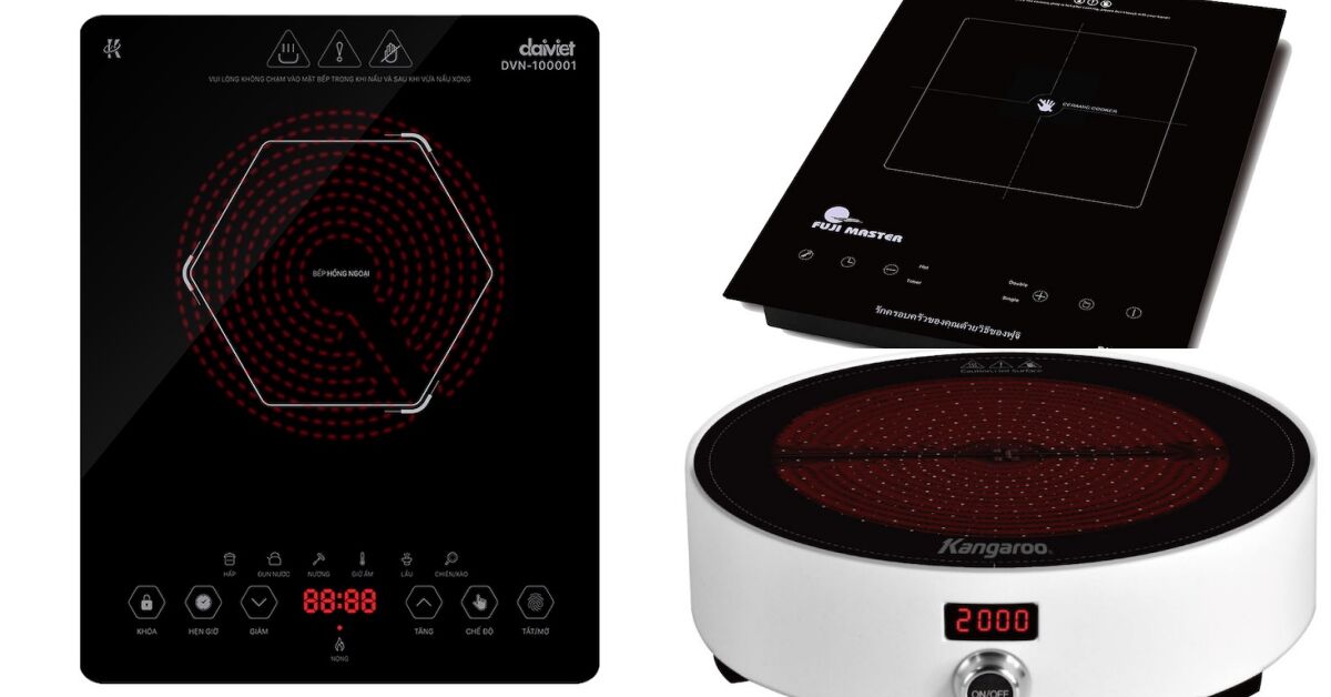 Top các dòng bếp hồng ngoại đơn tốt nhất năm 2023