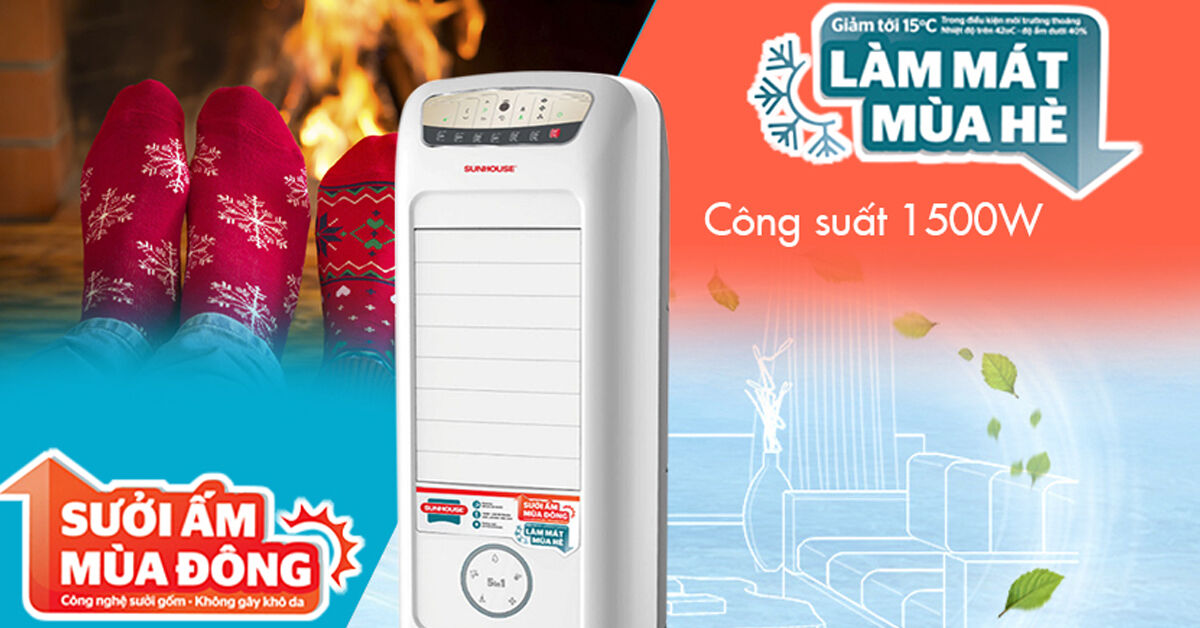 Top quạt điều hòa không khí 2 chiều tốt nhất hiện nay
