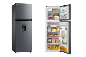 Top tủ lạnh Toshiba 2 cánh lấy nước bên ngoài giá chỉ từ 5 triệu đồng, có cả làm đá tự động