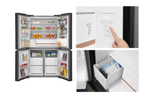 TOP tủ lạnh Toshiba 4 cánh rất sang xịn, đang được hạ giá rẻ bất ngờ