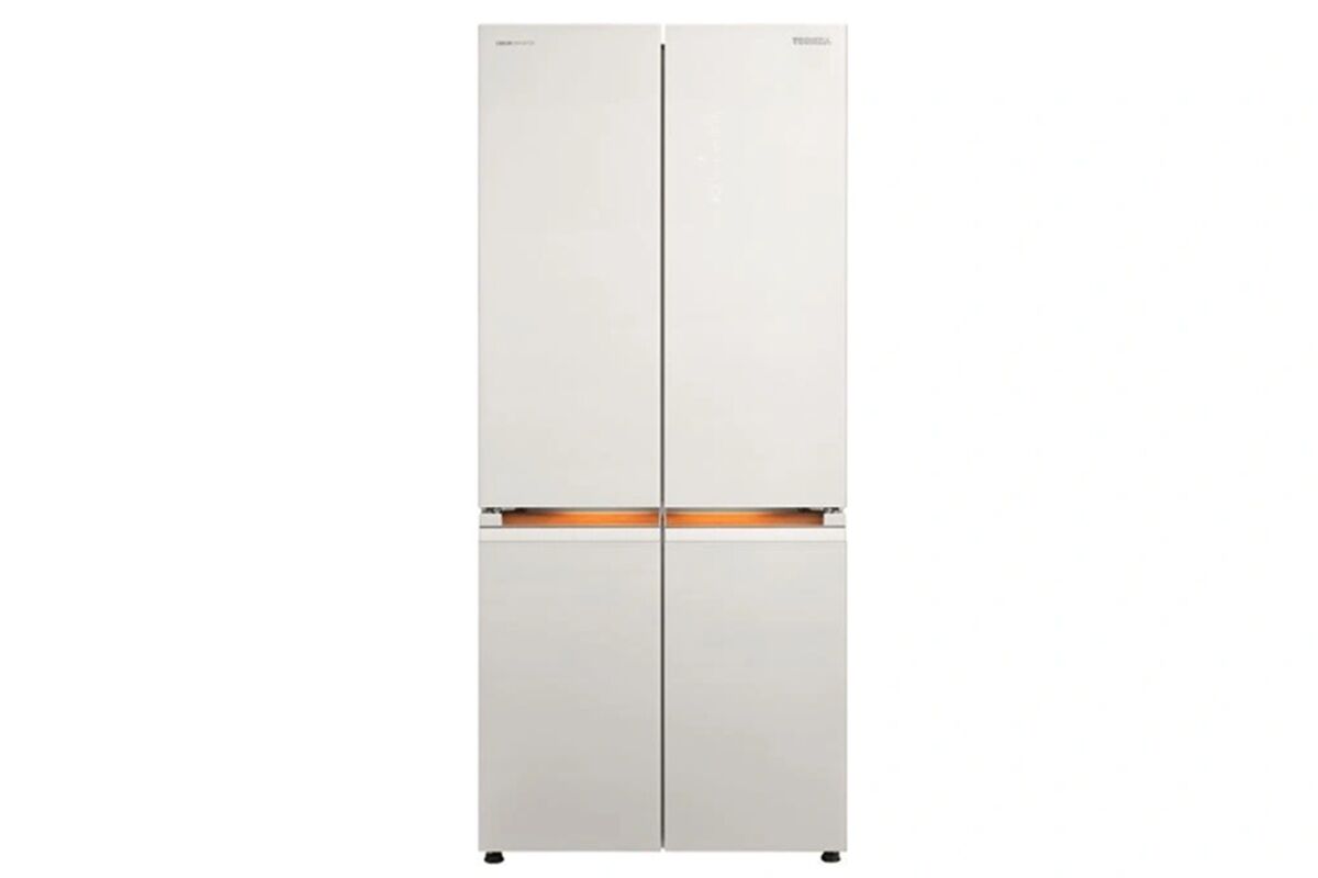 Toshiba GR-RF681WI-PGV(D4) giảm tới 8 triệu đồng, tủ lạnh 4 cánh âm tường cho gia đình
