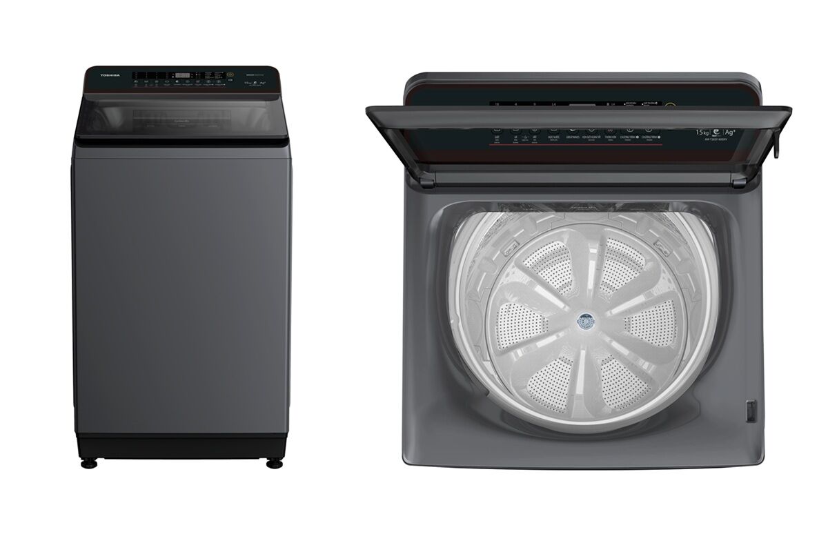 Toshiba ra mắt loạt máy giặt cửa trên đời mới 2026, giặt sạch và tiết kiệm điện nước