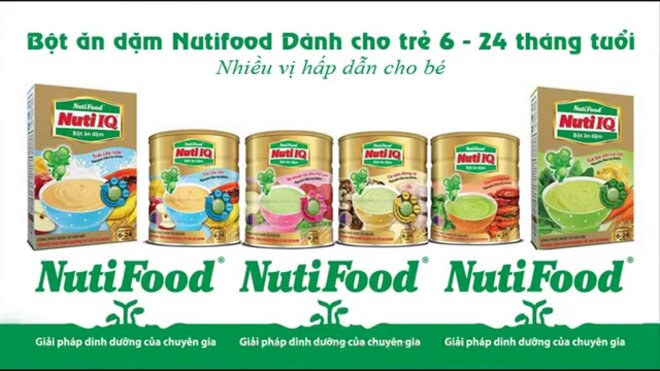 Bột ăn dặm Nutifood