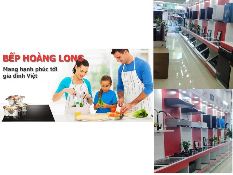 Bếp Hoàng Long giải pháp nhà bếp toàn diện, cao cấp và tiện nghi