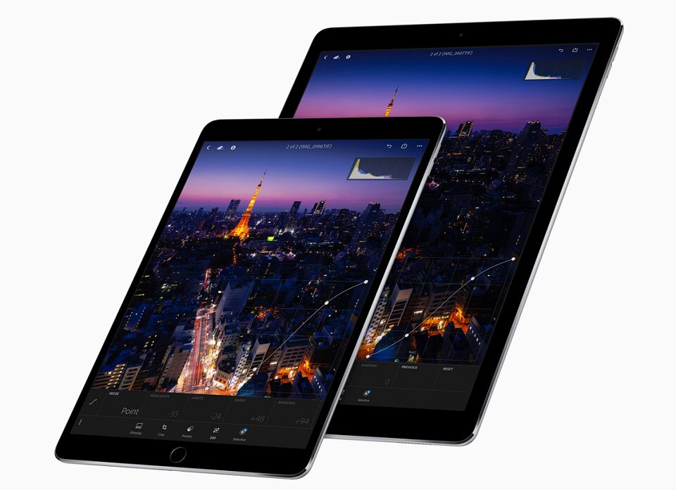 So sánh iPad pro 10.5 inch và 12.9 inch