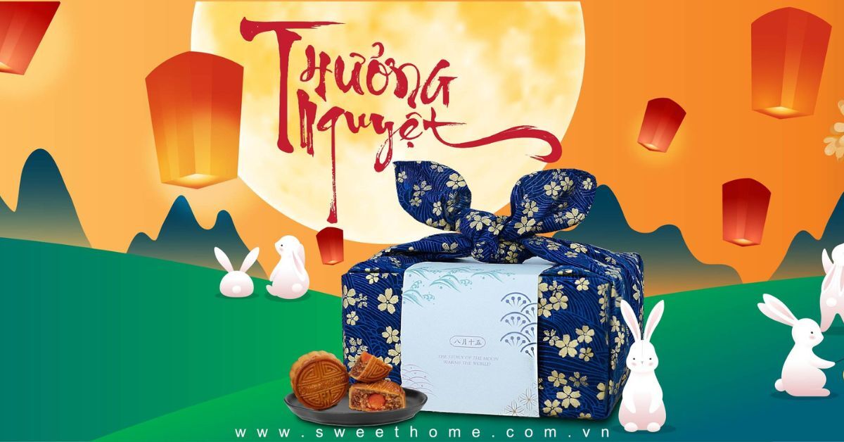 Trải nghiệm ẩm thực phong phú cùng BST hộp bánh Trung thu Sweethome 2023
