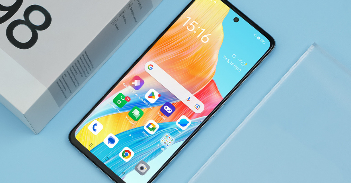 Trải nghiệm chất lượng màn hình điện thoại OPPO A98