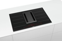 Trải nghiệm sự tiện lợi hoàn hảo với Bếp từ kết hợp hút mùi Bosch PXX875D34E