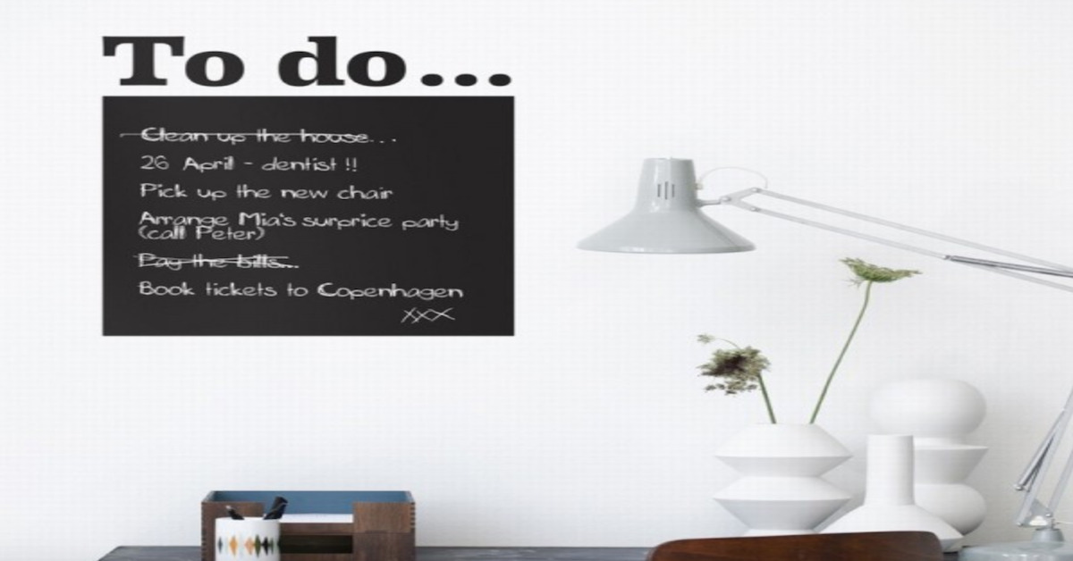 Trang trí nội thất với decal dán tường