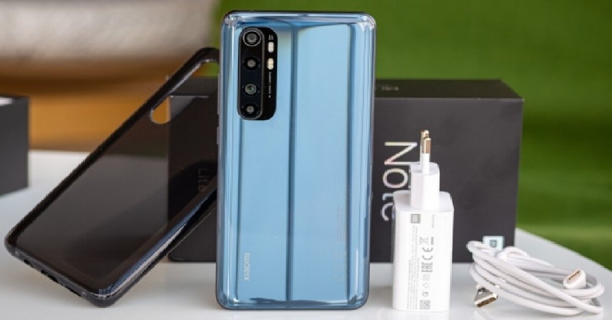 Trên tay điện thoại Xiaomi Mi Note 10 Lite: Smartphone tầm trung nhưng sang chảnh