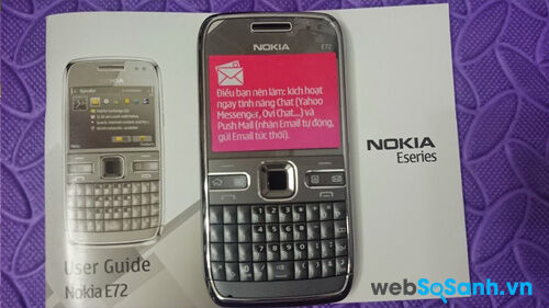 Trên tay huyền thoại Nokia E72 phiên bản Haiti