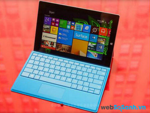 Trên tay Microsoft Surface 3 chạy nền tảng Windows