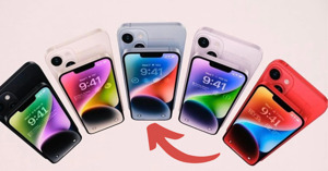 Trên tay phiên bản Iphone 14 màu xanh hot hit 2022!