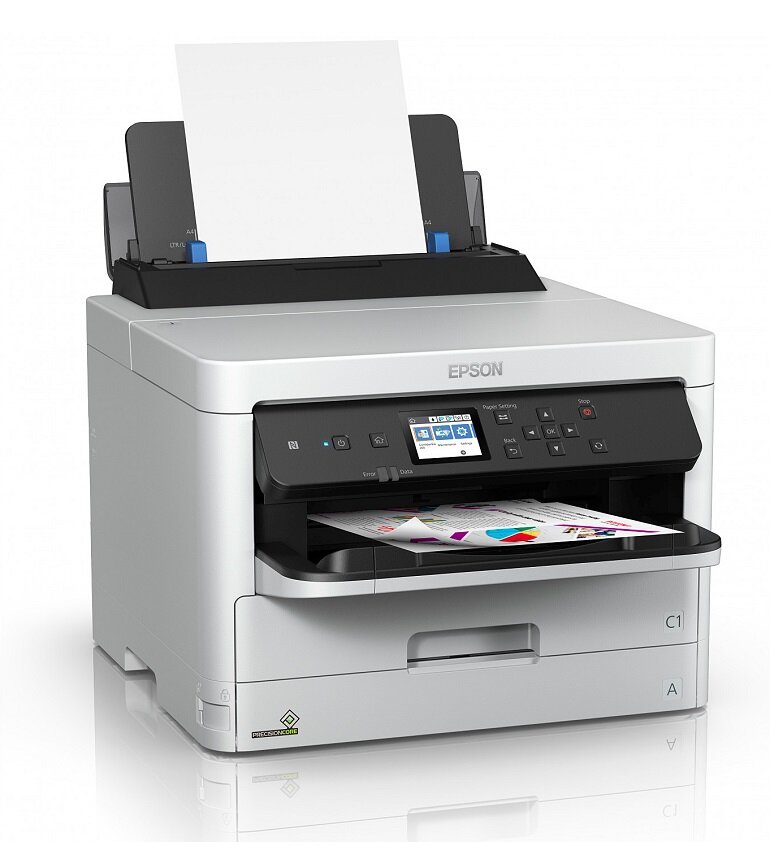 Thiết kế của máy in màu Epson WorkForce Pro WF-C5290.