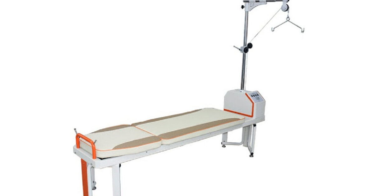 Từ A đến Z về giường kéo cột sống lưng cổ bằng điện GP-500A