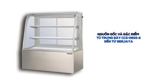 Từ A-Z tủ trưng bày bánh Berjaya CCS-09SS-2 3 tầng 370 lít