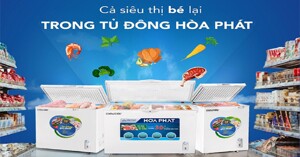 Tủ đông Hòa Phát giá bao nhiêu? Báo giá tủ đông Hòa Phát mới nhất