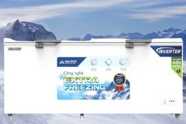 Tủ đông Hòa Phát Inverter 783 lít HPF AD8783 đảm bảo thực phẩm luôn được tươi ngon
