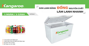 Tủ đông Kangaroo KG 298C1 - 298L, 1 ngăn đông có đắt không? Dùng có tốt không?