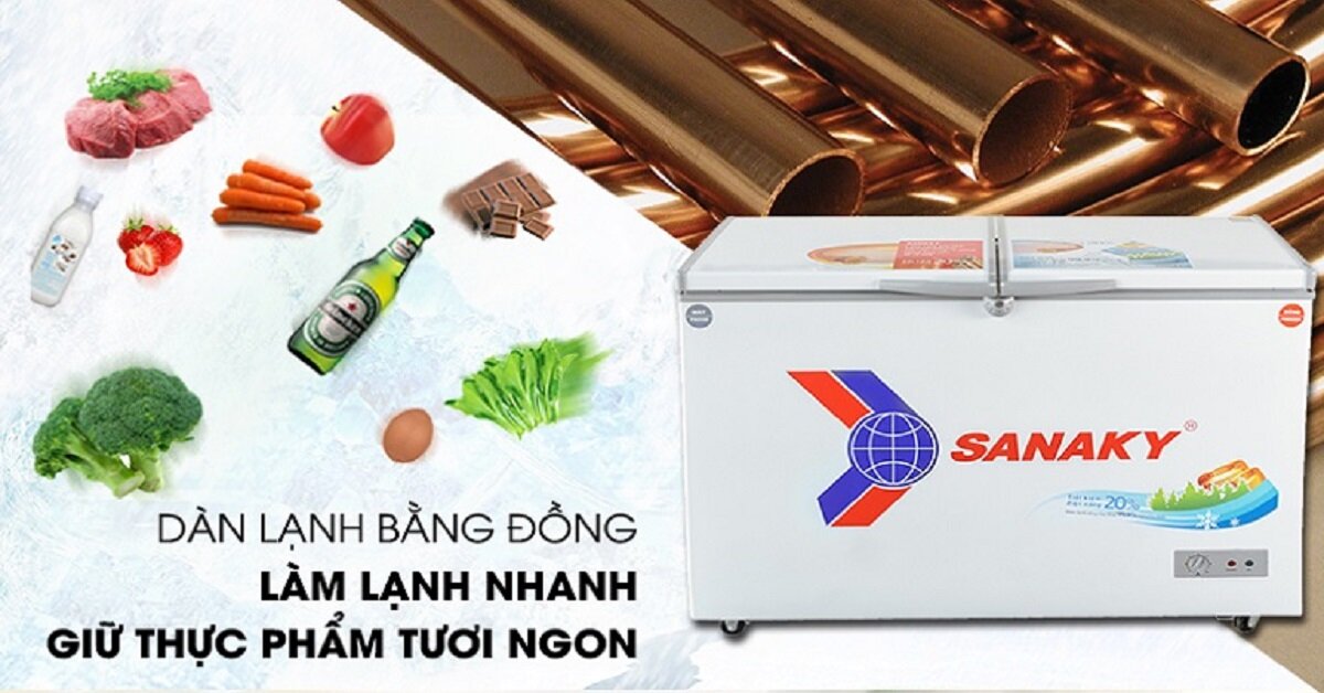 Tủ đông mát Sanaky loại nào bán chạy nhất hiện nay?