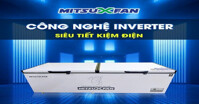Tủ đông MitsuXfan Inverter 2 ngăn Mf2-288fw2 - Giải pháp tiết kiệm điện hiệu quả