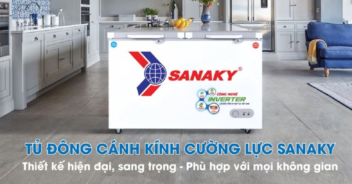 Tủ đông Sanaky giá bao nhiêu? Báo giá tủ đông Sanaky mới nhất