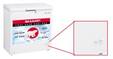 Tủ đông Sharp FJ-C145V-WH - sản phẩm tủ đông mini hoàn hảo dành cho gia đình