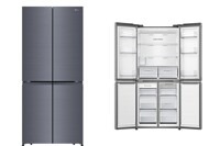 Tủ lạnh 4 cánh Hisense RQ630N4EBUI3 có làm đá tự động, giá "mềm như bún"