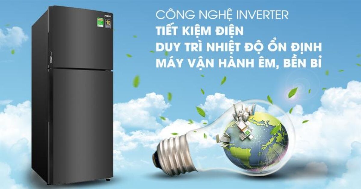 Tủ lạnh Aqua Inverter 235L AQR-T249MA(PB) có gì nổi bật?