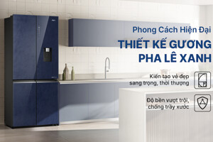 Tủ lạnh Aqua Inverter 522 lít AQR-MA600XA(WGL)U1 được tích hợp tính năng hiện đại