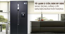 Tủ lạnh AQUA Side by Side – sự lựa chọn hoàn hảo cho căn bếp nhà bạn