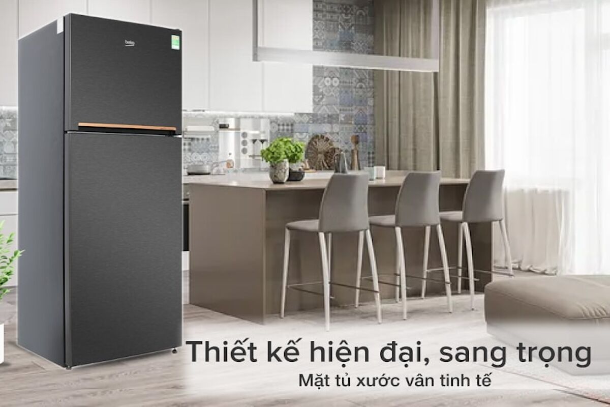 Tủ lạnh Beko Inverter 422 lít RDNT470I50VK: Mang đến sự tiện lợi cho cuộc sống của bạn