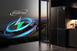 Tủ lạnh Casper 432 lít RM-E432PBS giá chỉ 9 triệu đồng mà dung tích khủng lại có ngăn đông mềm