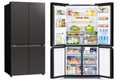 Tủ lạnh Hitachi 4 cánh 569 lít R-WB640PGV1 "siêu giảm giá": Có ngăn đông mềm và làm đá tự động hiện đại!