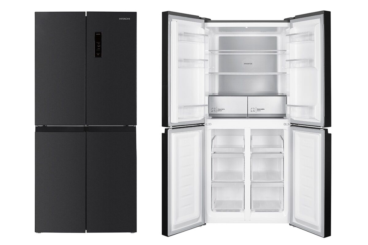 Tủ lạnh Hitachi 4 cánh HR4N7522DSDXVN dung tích khủng, tiết kiệm điện, đang giảm 7 triệu đồng