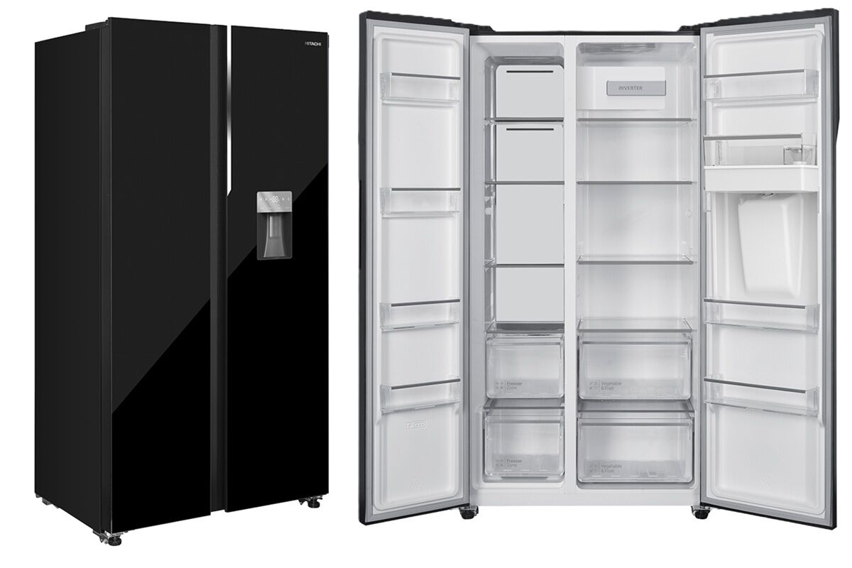Tủ lạnh Hitachi 529 lít HRSN9563DWGBVN - giải pháp bảo quản thực phẩm cao cấp cho gia đình