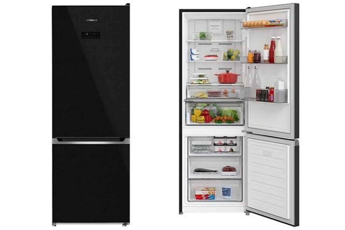 Tủ lạnh Hitachi Inverter 323 lít HRBN6340DUVN kiểu dáng hiện đại, tính năng nổi bật