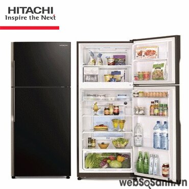 Tủ lạnh Hitachi R-VG400PGV3 tiết kiệm điện với công nghệ Inverter