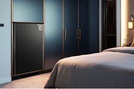 Tủ lạnh mini Casper RO-E95PGR &#34;nhỏ nhưng có võ&#34;, giá chỉ 2,7 triệu đồng