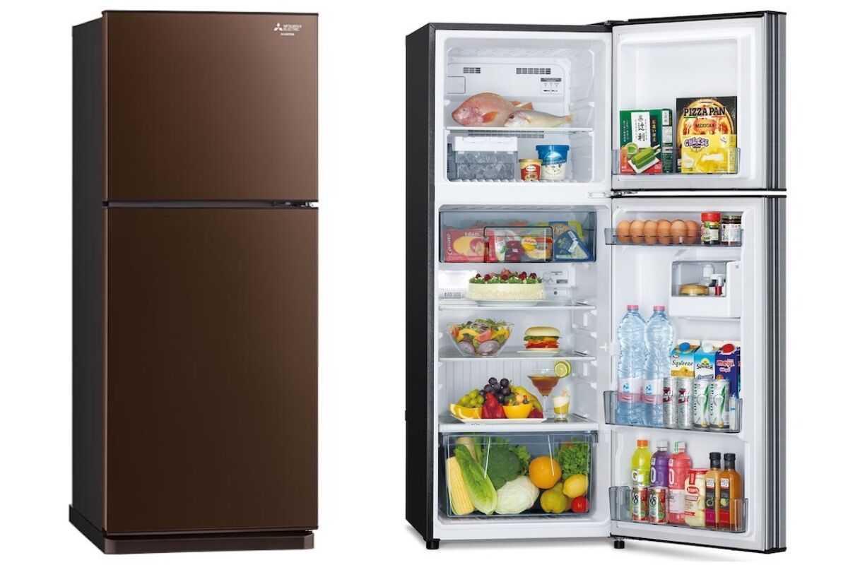 Tủ lạnh Mitsubishi Electric Inverter 217 lít MR-FC25EP thiết kế tinh tế, tính năng hiện đại