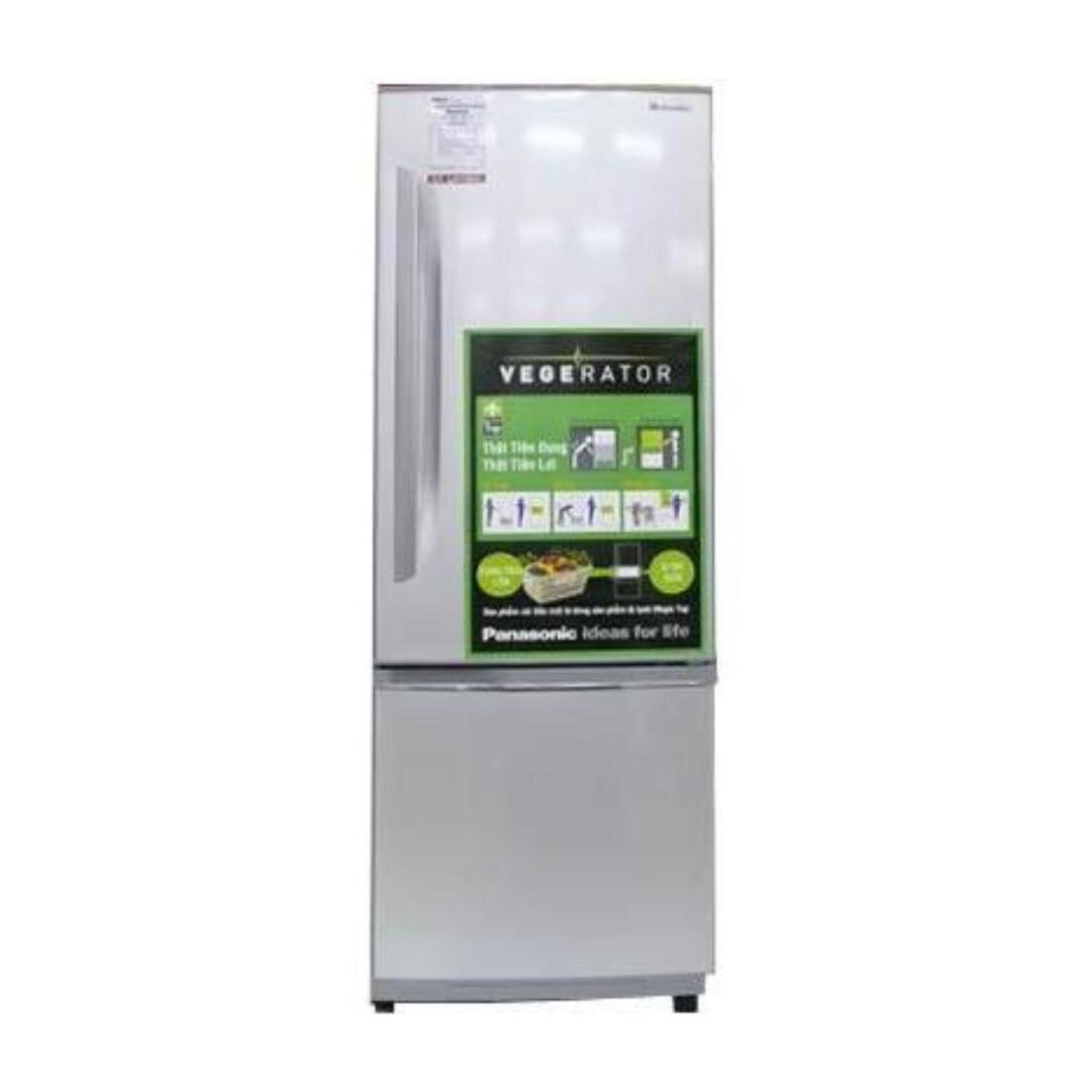 Tủ lạnh Panasonic NR-BU302SS tiện dụng với ngăn đá dưới