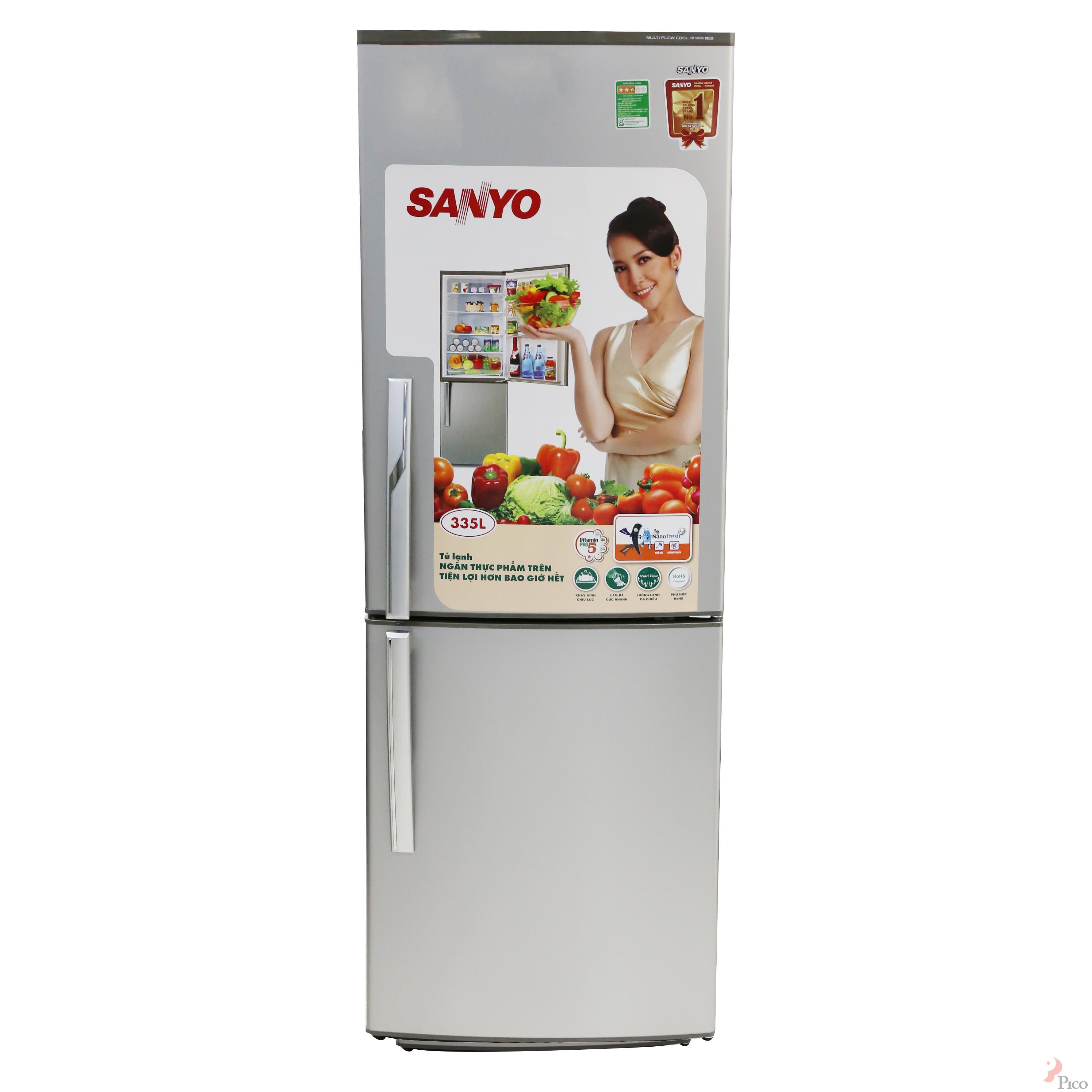 Tủ lạnh Sanyo giá rẻ nhất bao nhiêu tiền Tết Nguyên Đán 2018