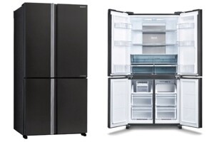 Tủ lạnh Sharp 4 cánh SJ-FX610V giảm giá tới 4 triệu đồng, dung tích 525 lít tiết kiệm điện