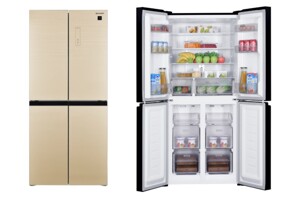 Tủ lạnh Sharp 4 cánh SJ-FXP510VG hạ giá tới 5 triệu đồng, "món hời" cho gia đình Việt