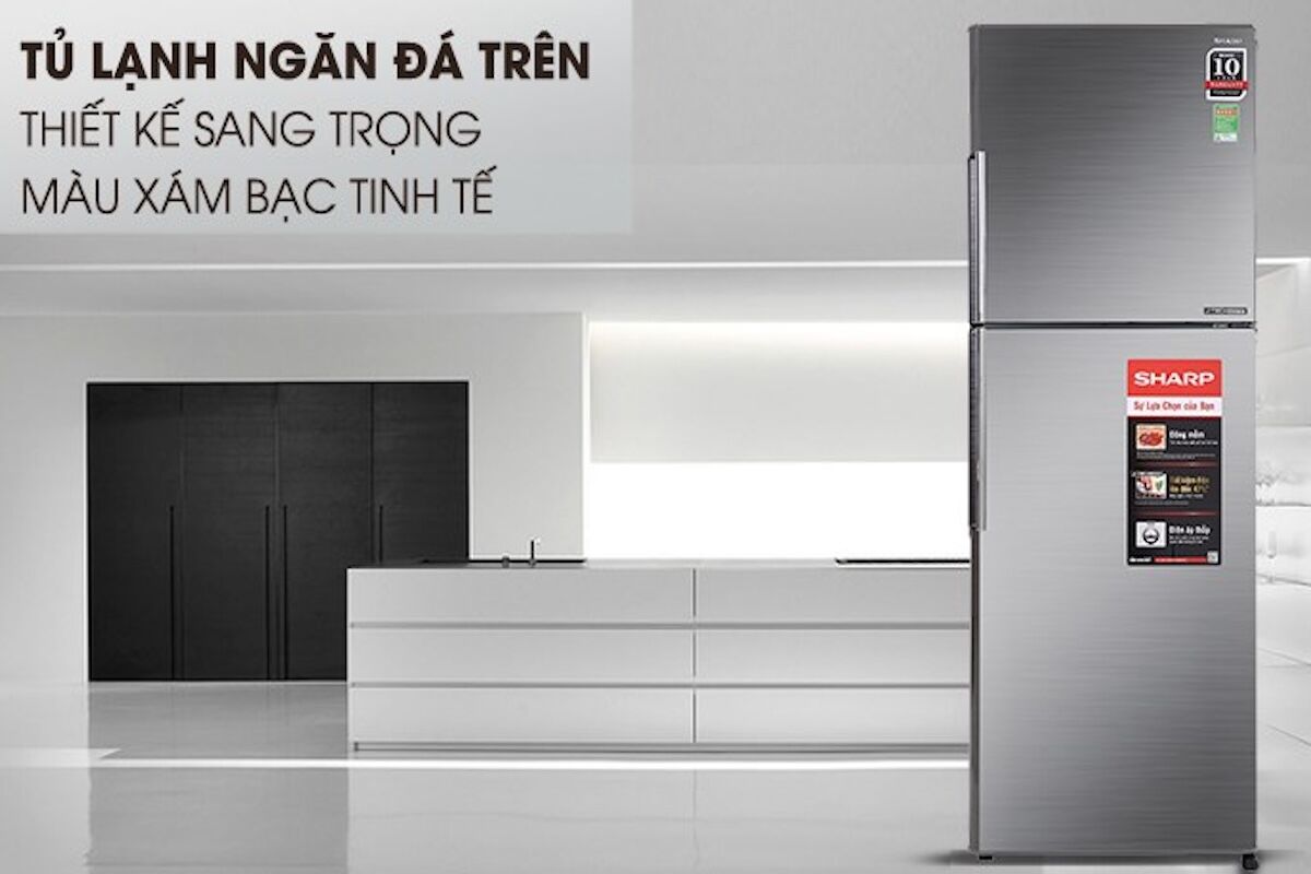 Tủ lạnh Sharp Inverter 314 lít SJ-X316E mẫu cũ nhưng vẫn được nhiều người lựa chọn